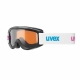 Uvex Kinder Skibrille Snowy mit supravision Technologie in Schwarz